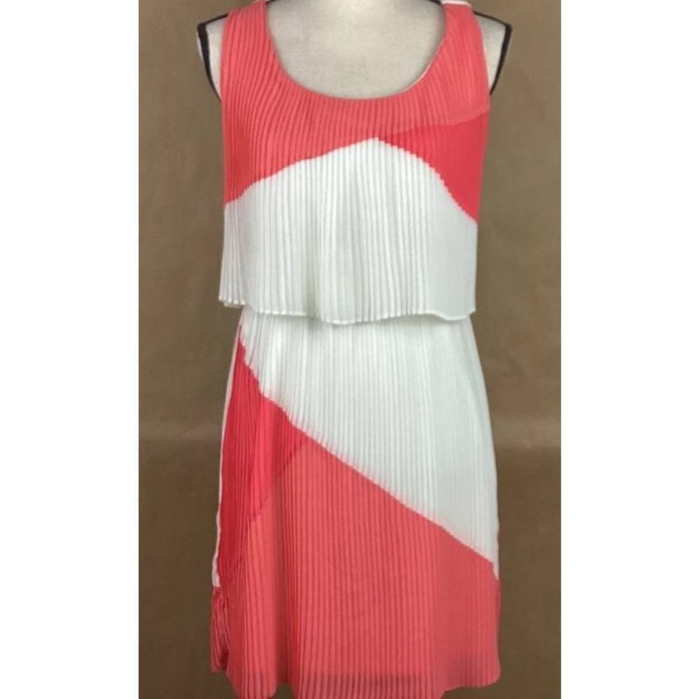 Aryn K Pleated Dress